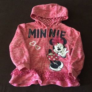 DISNEY Minnie Mouse Girl’s Zip-up Jacket